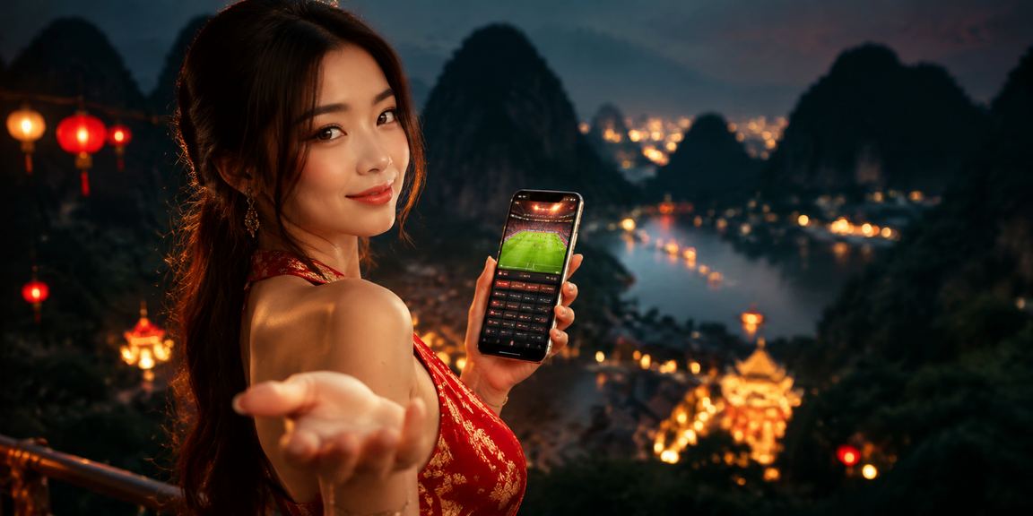 Người dùng tại lễ hội Ninh Bình theo dõi kết quả cá cược thể thao và esports qua điện thoại